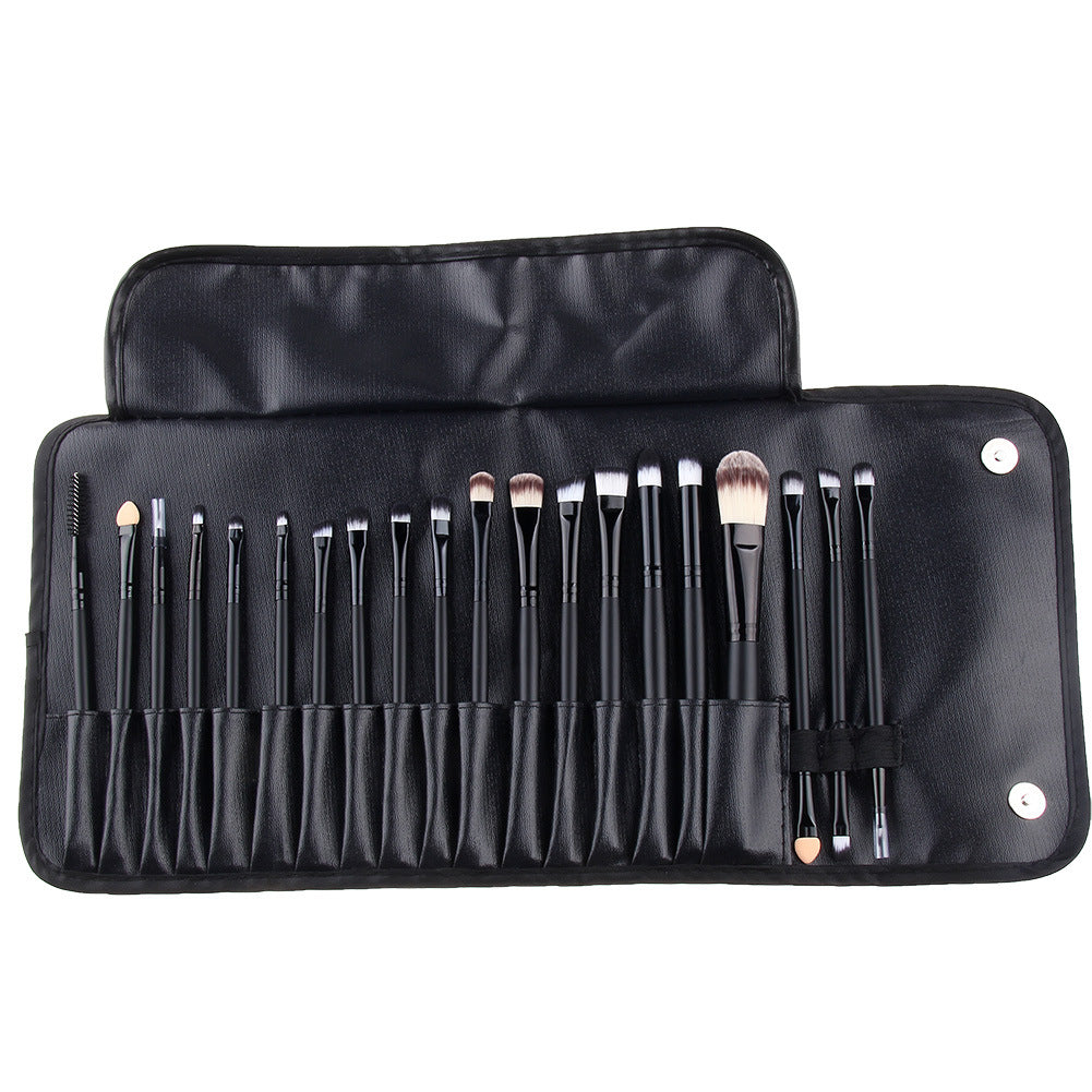 20 Black Long-stem Make up Brushes