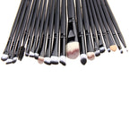 20 Black Long-stem Make up Brushes