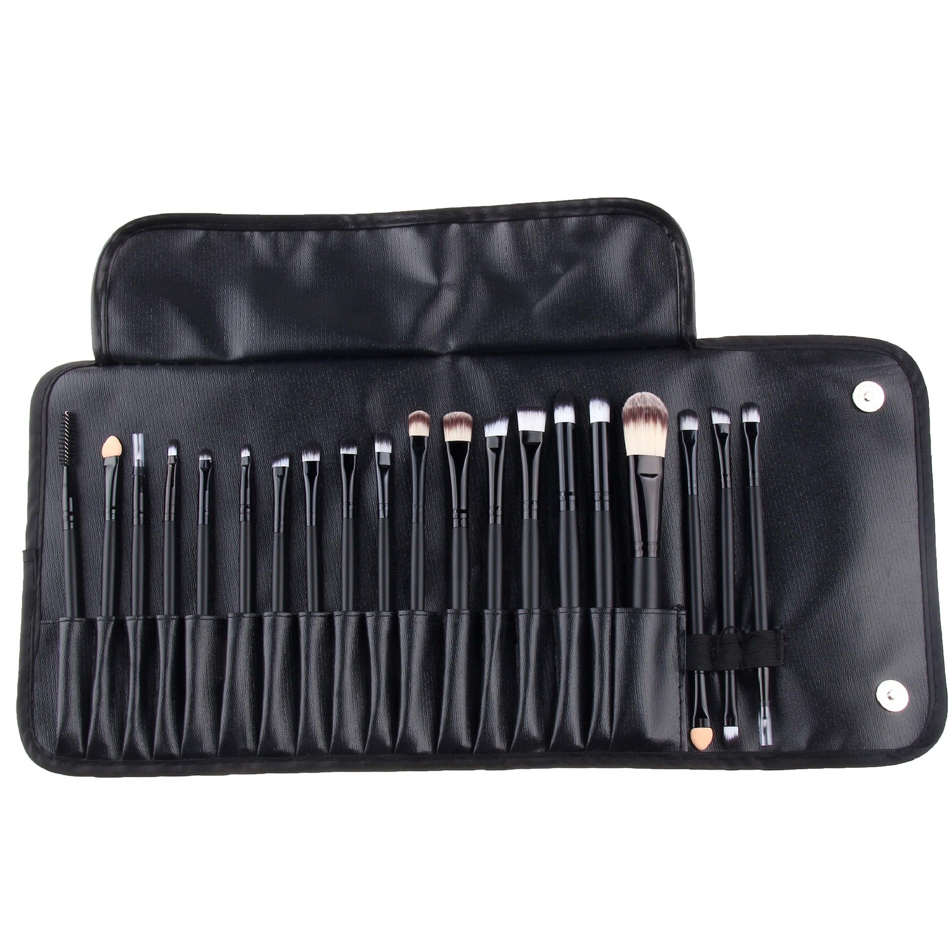 20 Black Long-stem Make up Brushes