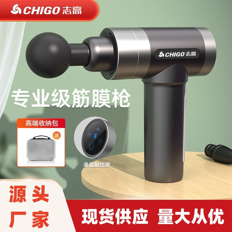 Chigo Fascia Gun Muscle Relaxation Electric Vibration Cross-border Massage Gun Mini Manufacturers Mini Smart Fascia Gun