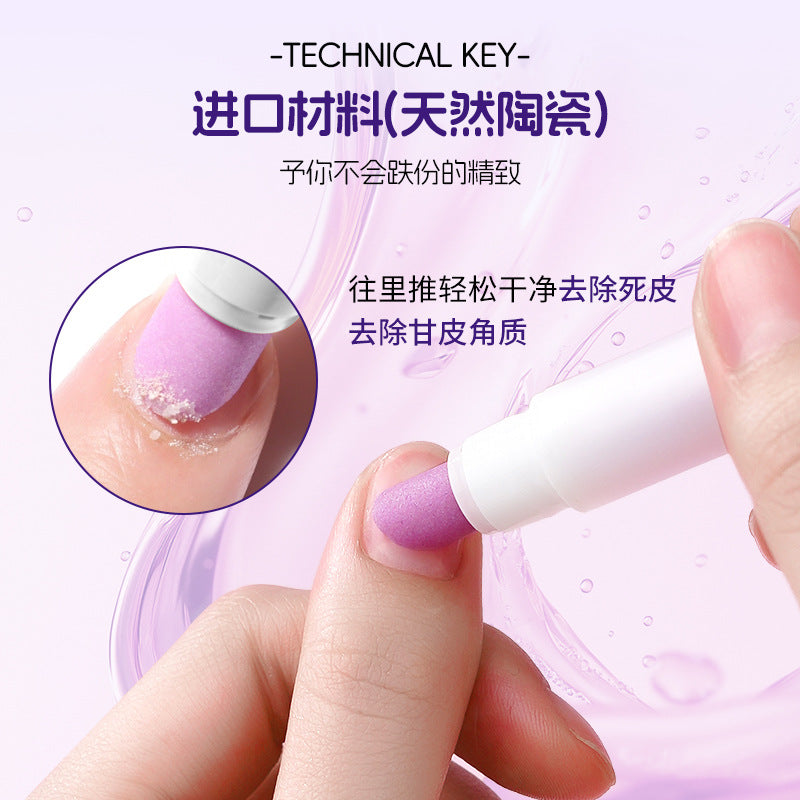 Nail Essence Pen 3-in-1 Nail Essence Anti-Crack Barbs Moisturizing Exfoliating Nail Oil