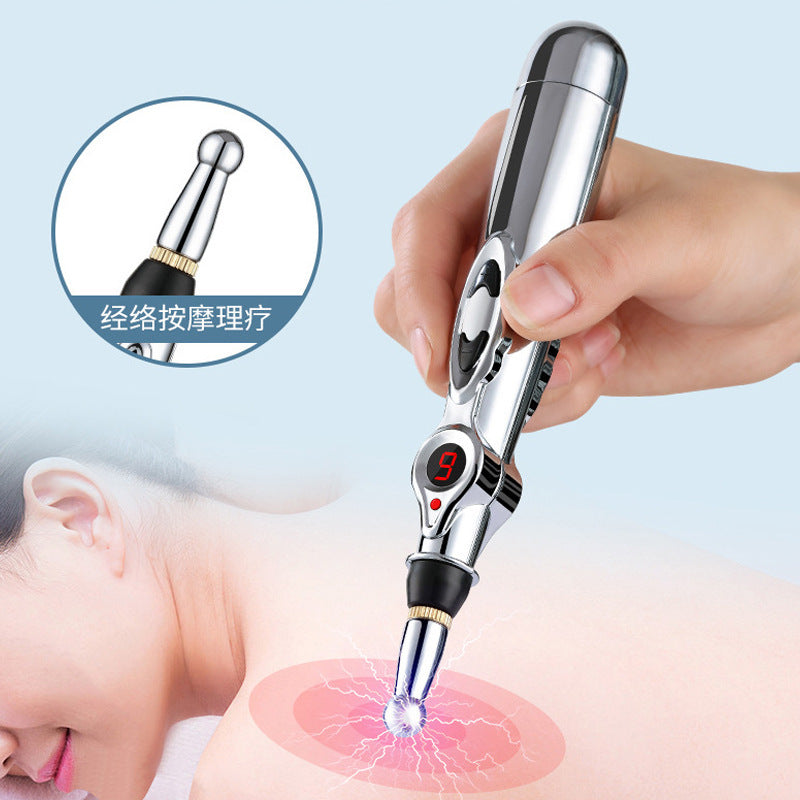 Men's And Women's Nipple And Clitoris Microcurrent Alternative Massage Stick Multi-Functional Micro-Electric Pulse Health Care Massage Acupuncture