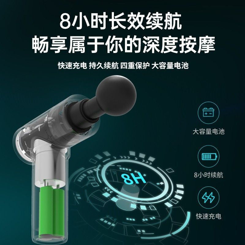 Chigo Fascia Gun Muscle Relaxation Electric Vibration Cross-border Massage Gun Mini Manufacturers Mini Smart Fascia Gun