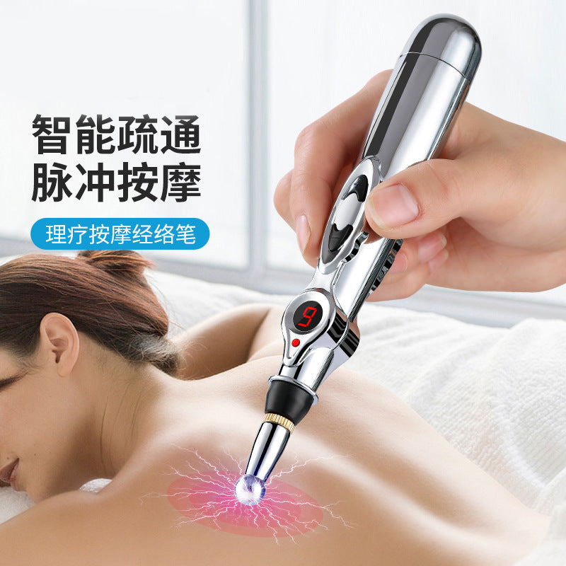 Men's And Women's Nipple And Clitoris Microcurrent Alternative Massage Stick Multi-Functional Micro-Electric Pulse Health Care Massage Acupuncture