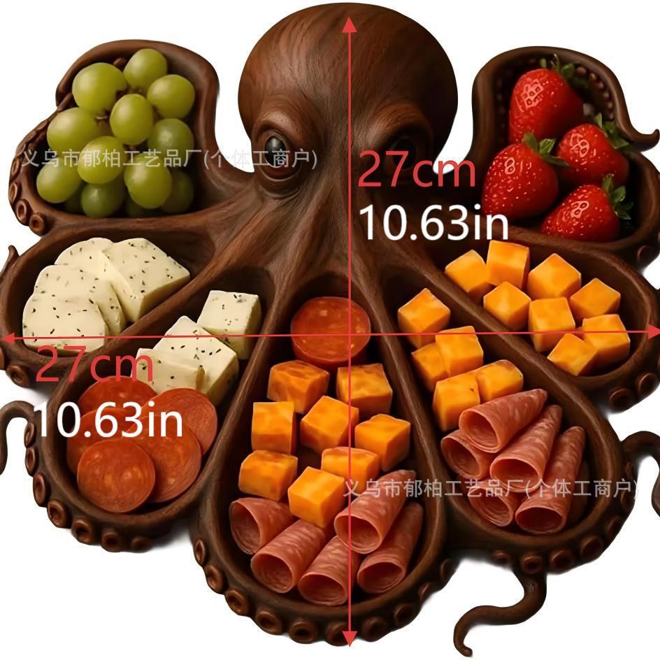 Octopus Charcuterie Platter Octopus Deli Platter Fruit Platter